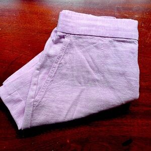 Banana Republic Linen Blend Shorts - Light Pink